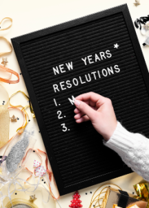New Year's resolutions